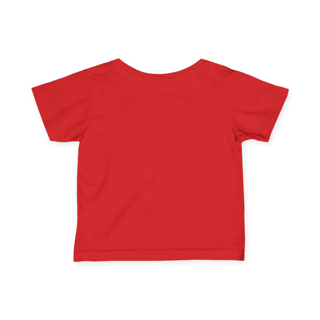 Infant Tee — "Little But Mighty" Cute Floral Baby Shirt