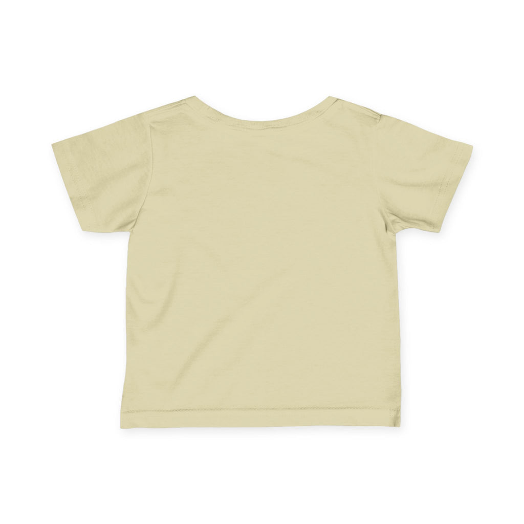 Infant Tee — "Little But Mighty" Cute Floral Baby Shirt