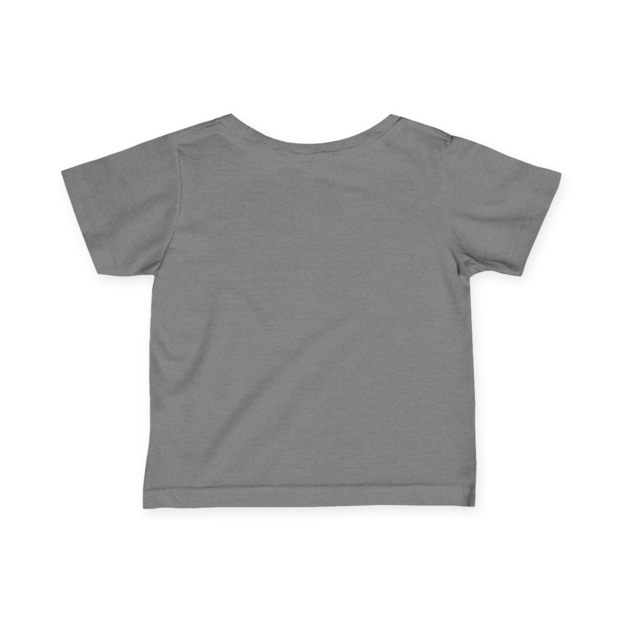 Infant Tee — "Little But Mighty" Cute Floral Baby Shirt