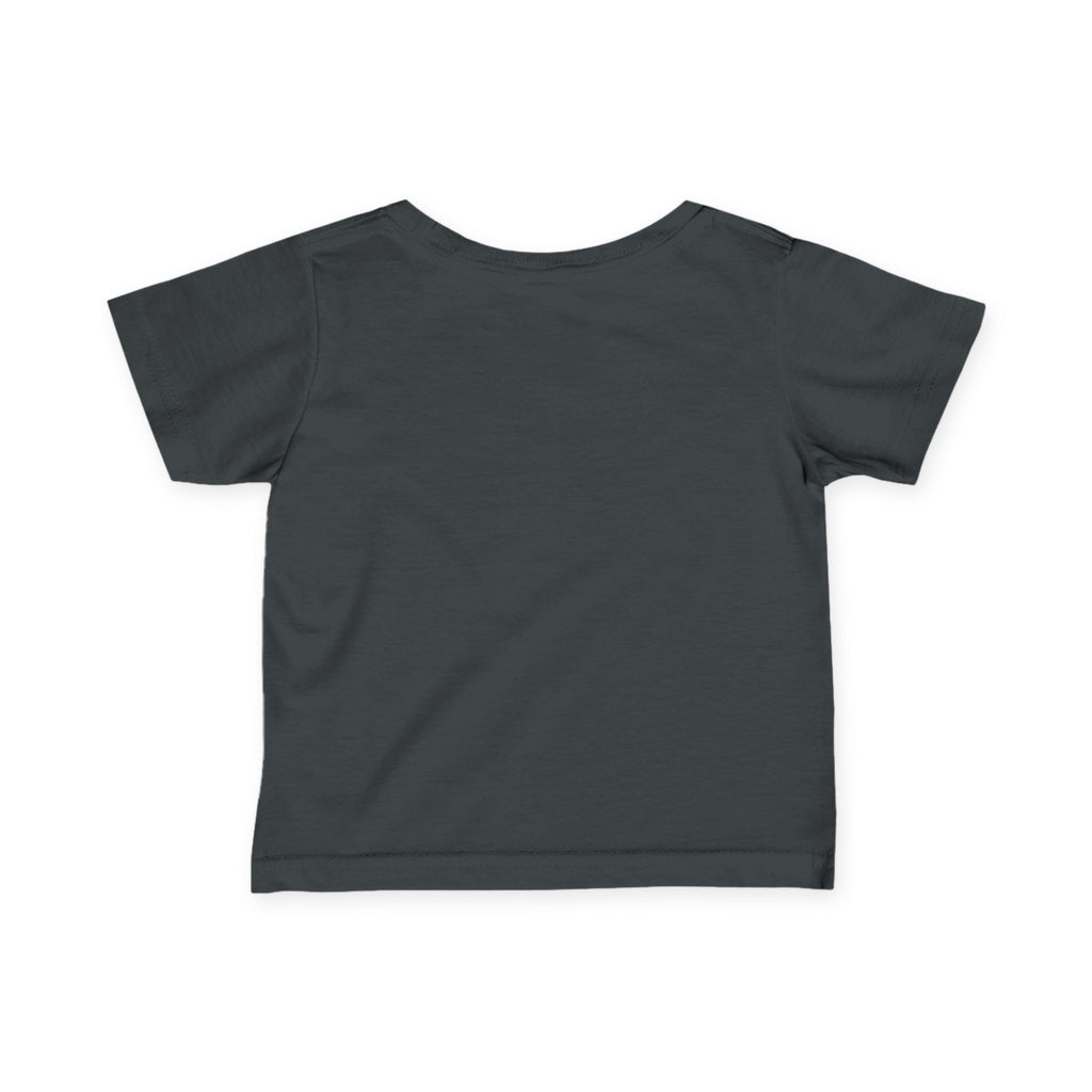 Infant Tee — "Little But Mighty" Cute Floral Baby Shirt