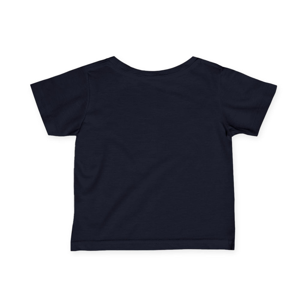Infant Tee — "Little But Mighty" Cute Floral Baby Shirt