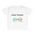Little Thinker Baby T-Shirt — "Curiosity in Progress" Graphic Tee for Babies