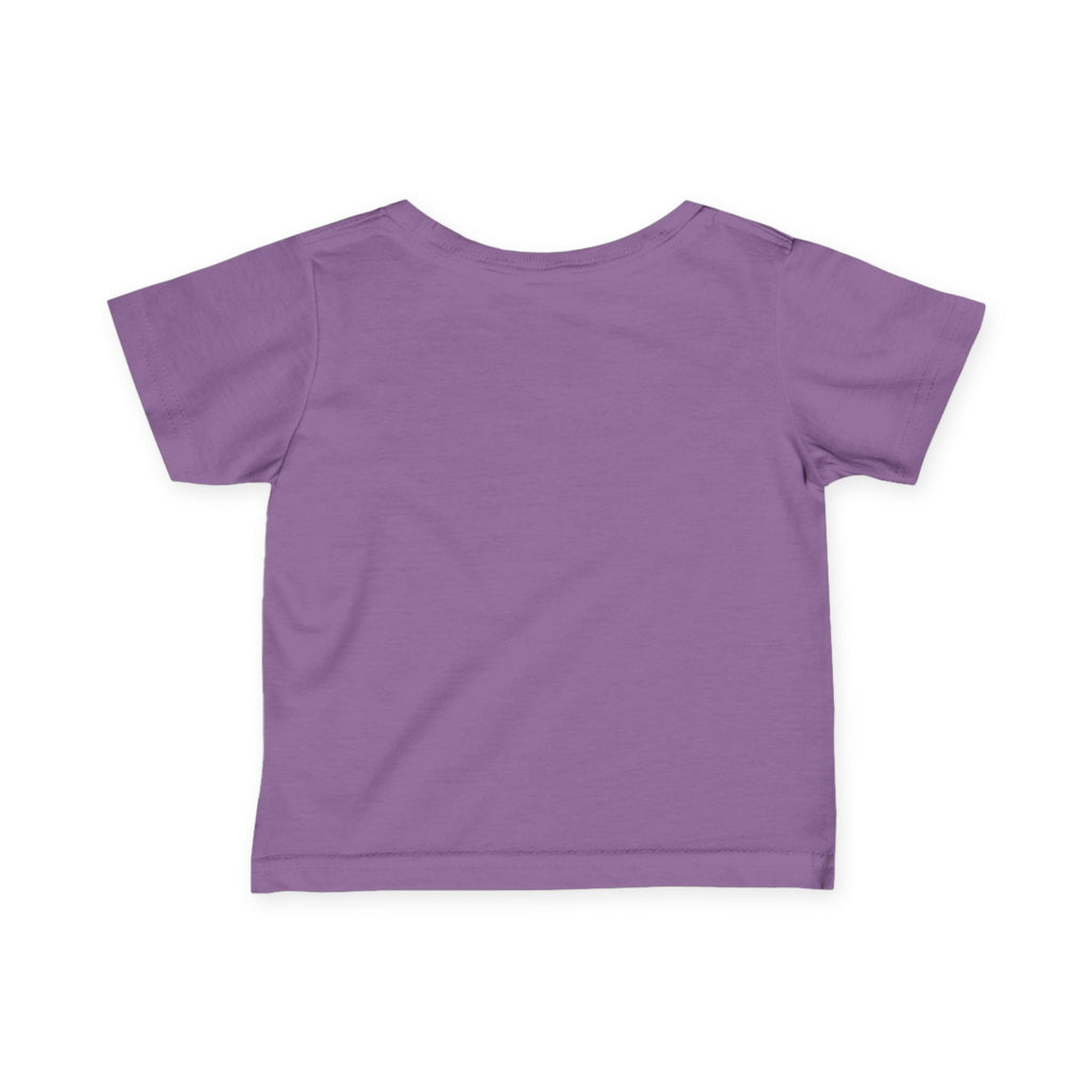 Infant Tee — "Little But Mighty" Cute Floral Baby Shirt