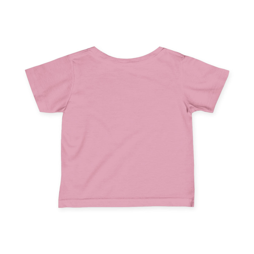 Infant Tee — "Little But Mighty" Cute Floral Baby Shirt