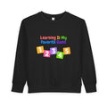 Learning Is My Favorite Game Toddler Sweatshirt – Colorful Numbers 1-5 Preschool Tee