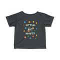 Infant Tee — "Little But Mighty" Cute Floral Baby Shirt