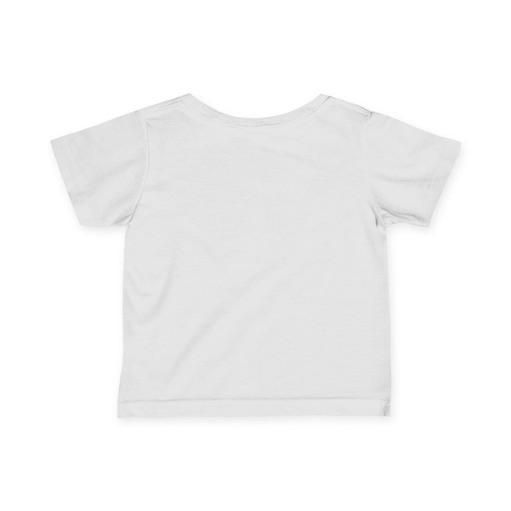 Infant Tee — "Little But Mighty" Cute Floral Baby Shirt