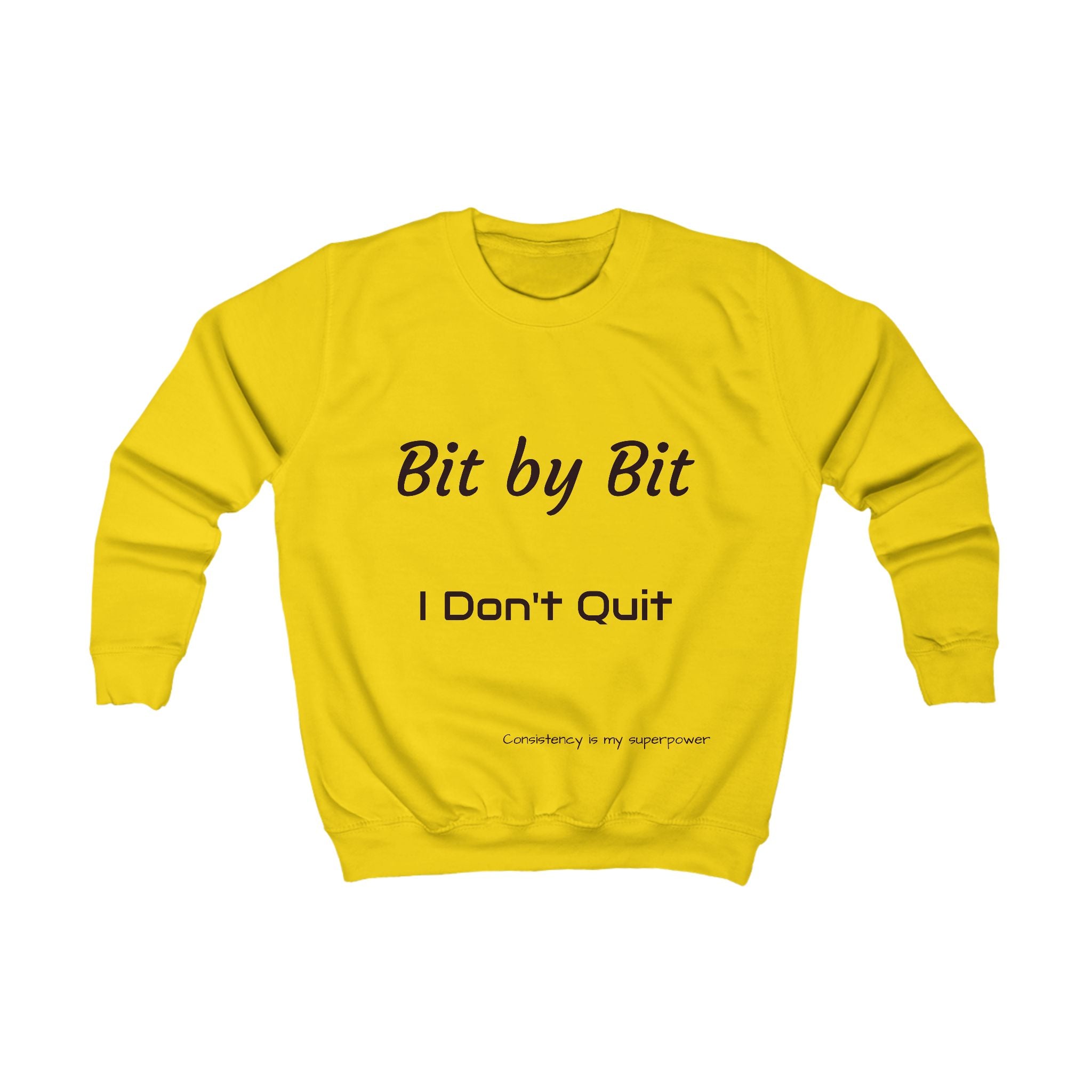 Kids Sweatshirt - Power of Consistency