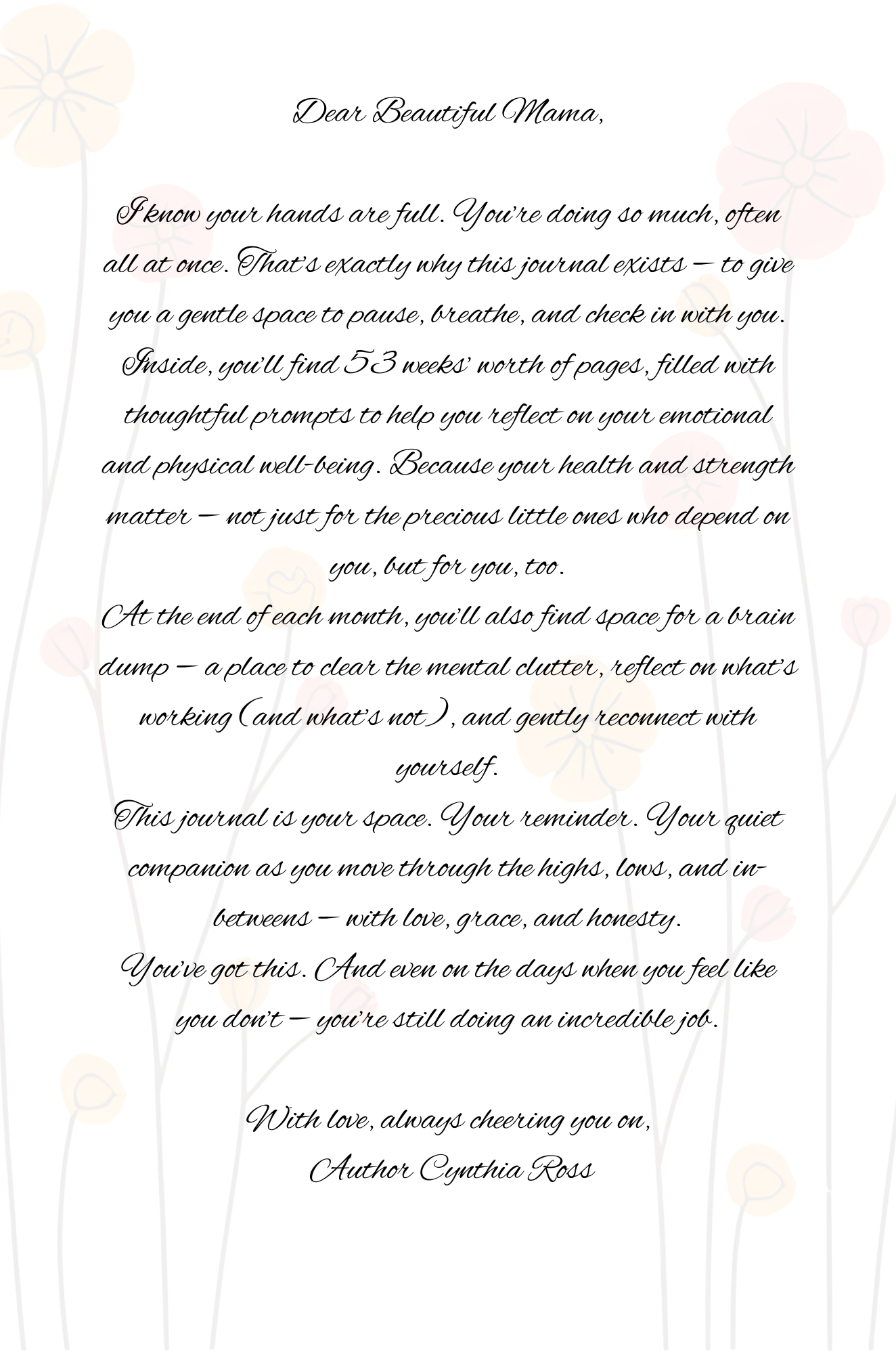 Mom's Journal