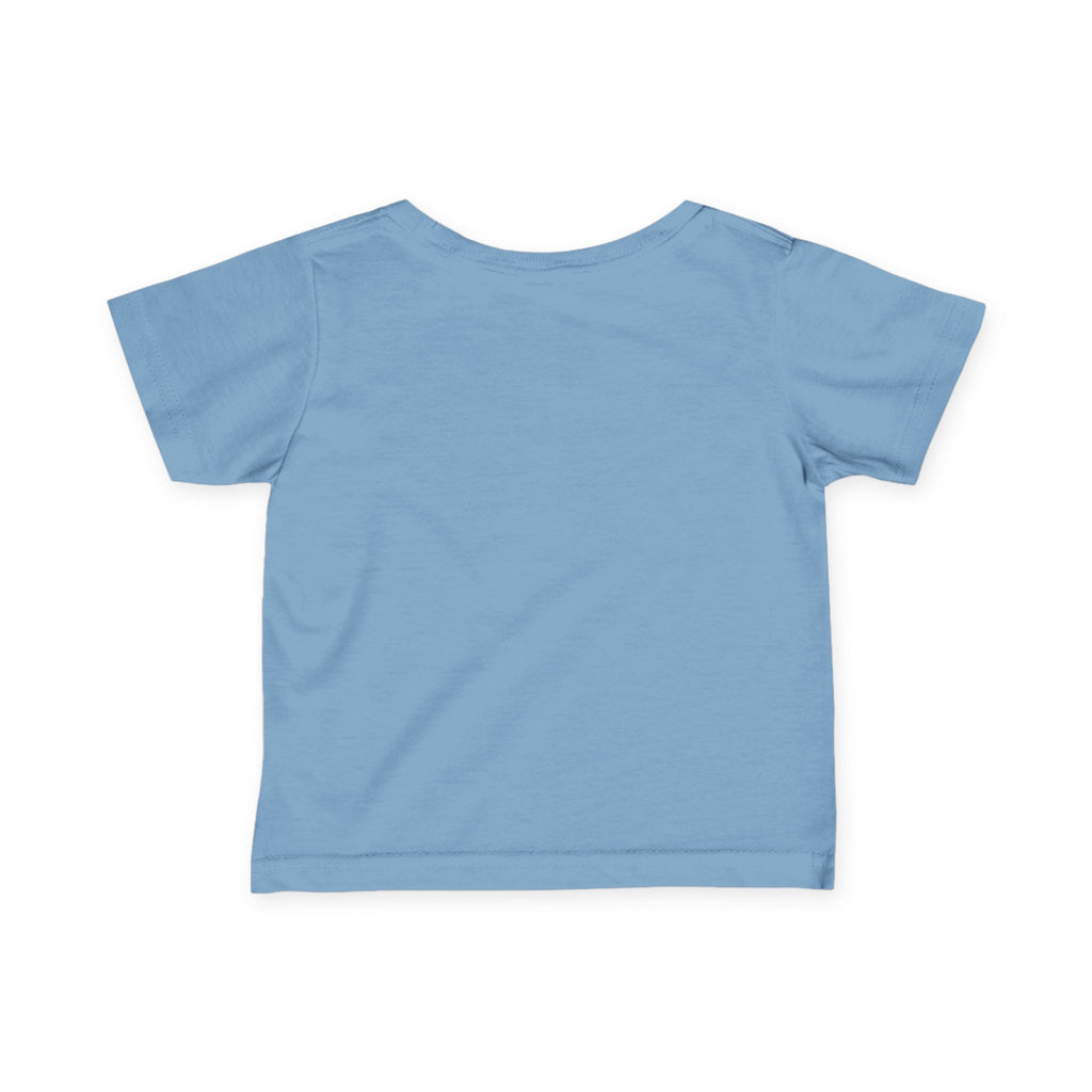Infant Tee — "Little But Mighty" Cute Floral Baby Shirt