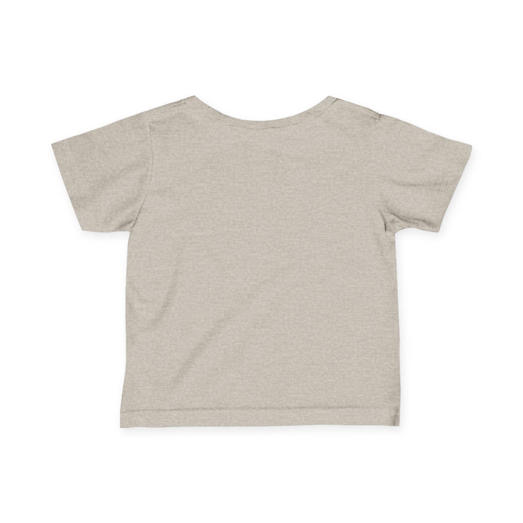 Infant Tee — "Little But Mighty" Cute Floral Baby Shirt
